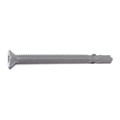 Saberdrive Self-Drilling Screw, #14 x 3 in, Gray Ruspert Steel Flat Head Torx Drive, 32 PK 09741